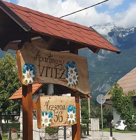 Apartmaji Vitez Apartma 1 Bovec Esterno foto