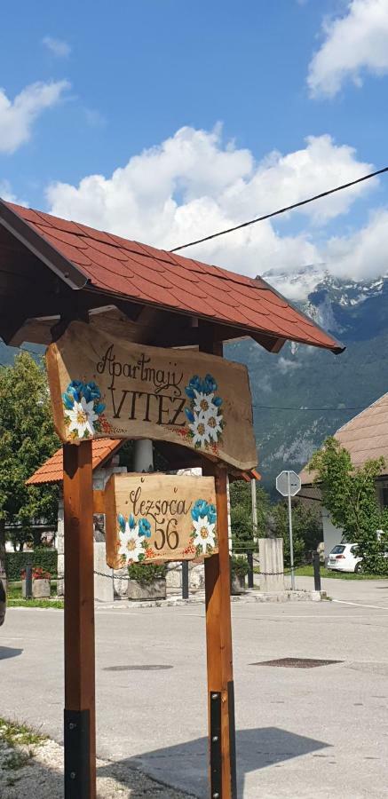 Apartmaji Vitez Apartma 1 Bovec Esterno foto